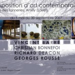 Fabrique(s) du lieu : Richard Deacon, Vincent Barré, Georges Rousse, Christian Bonnefoi